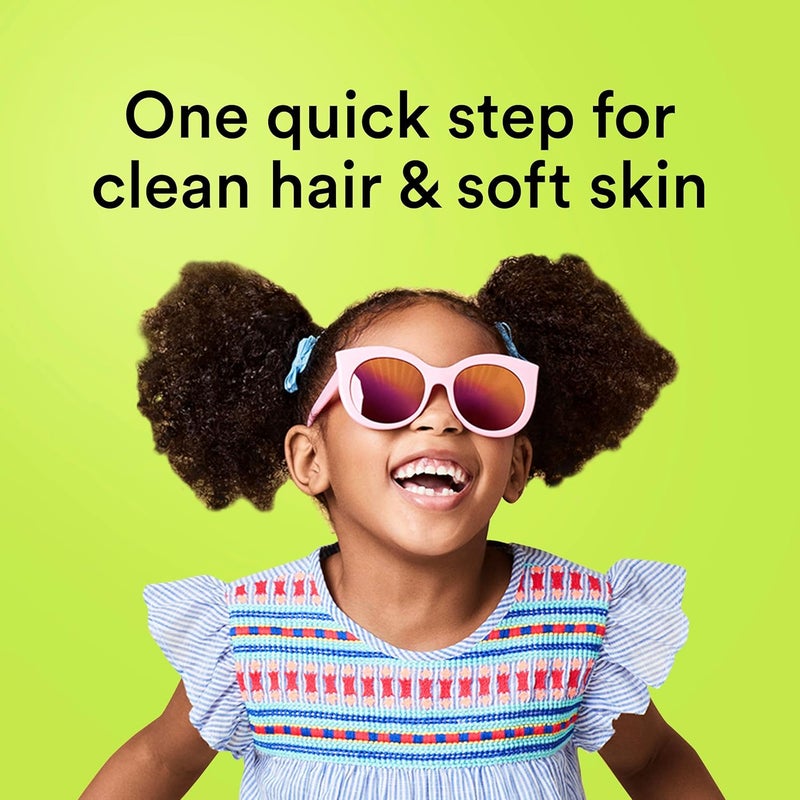 Suave Kids 3-in-1 Tear Free, Body Wash, Shampoo and Conditioners, Dermartologist Tested, Silly Apple, 18 Oz Pack of 6 - Image 2